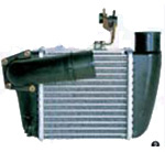 乗用車用樹脂タンク空冷チャージ・エア・クーラ