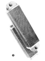 急行型気動車用ラジエータ